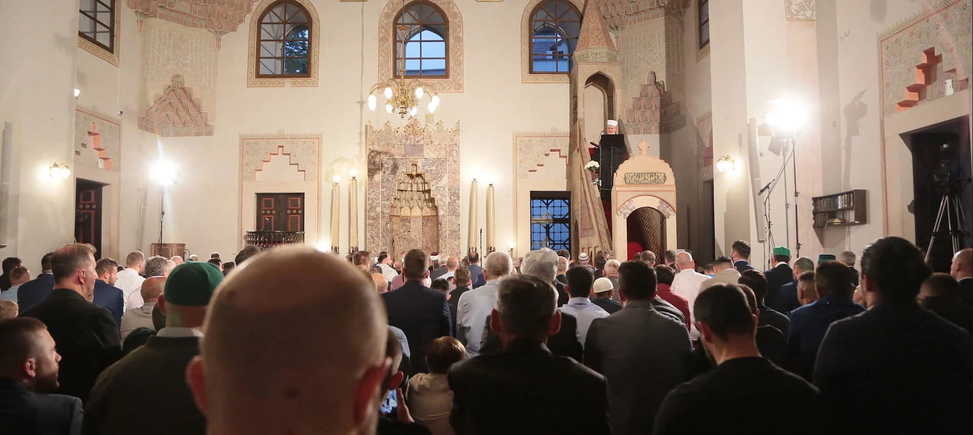 Centralna svečanost povodom Kurban-bajrama u Gazi Husrev-begovoj džamiji u Sarajevu