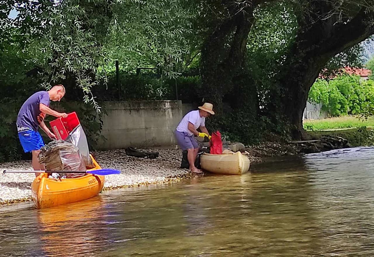 Očišćena 4 kilometra rijeke Bune