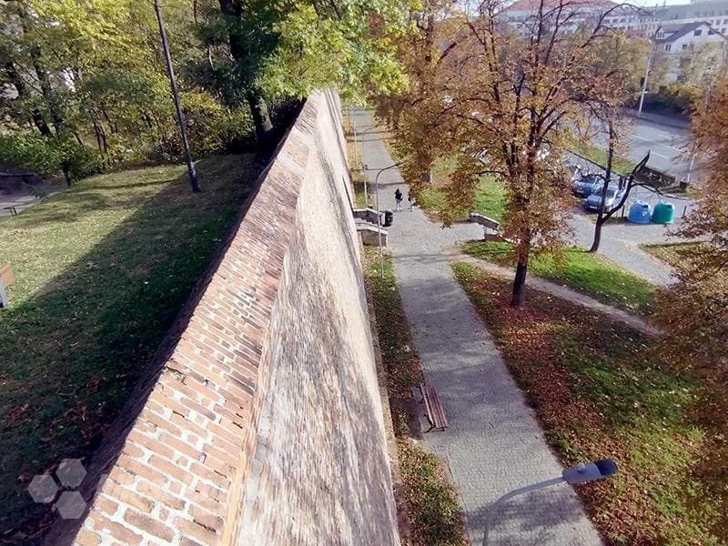 Pogled s Gornjeg na Donji grad