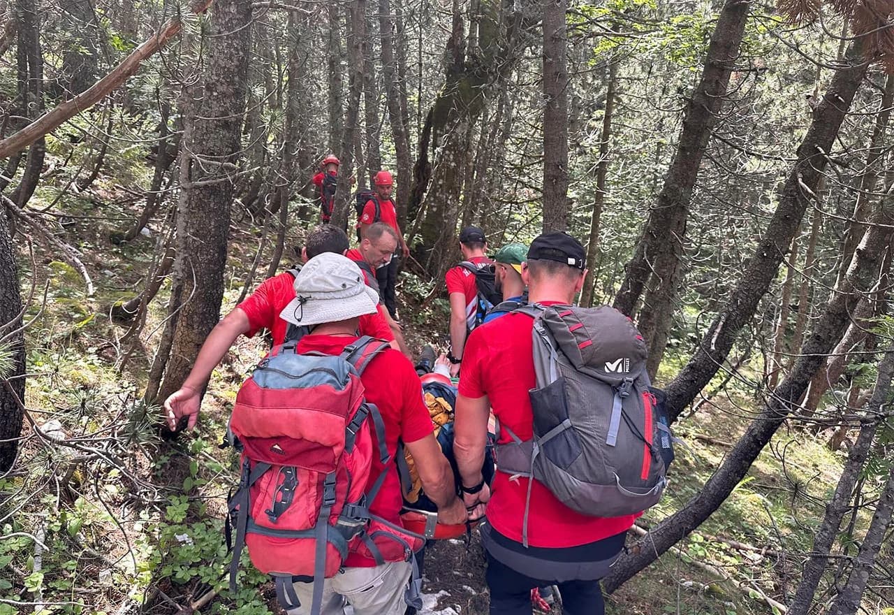 Spašavanje planinara s Čvrsnice