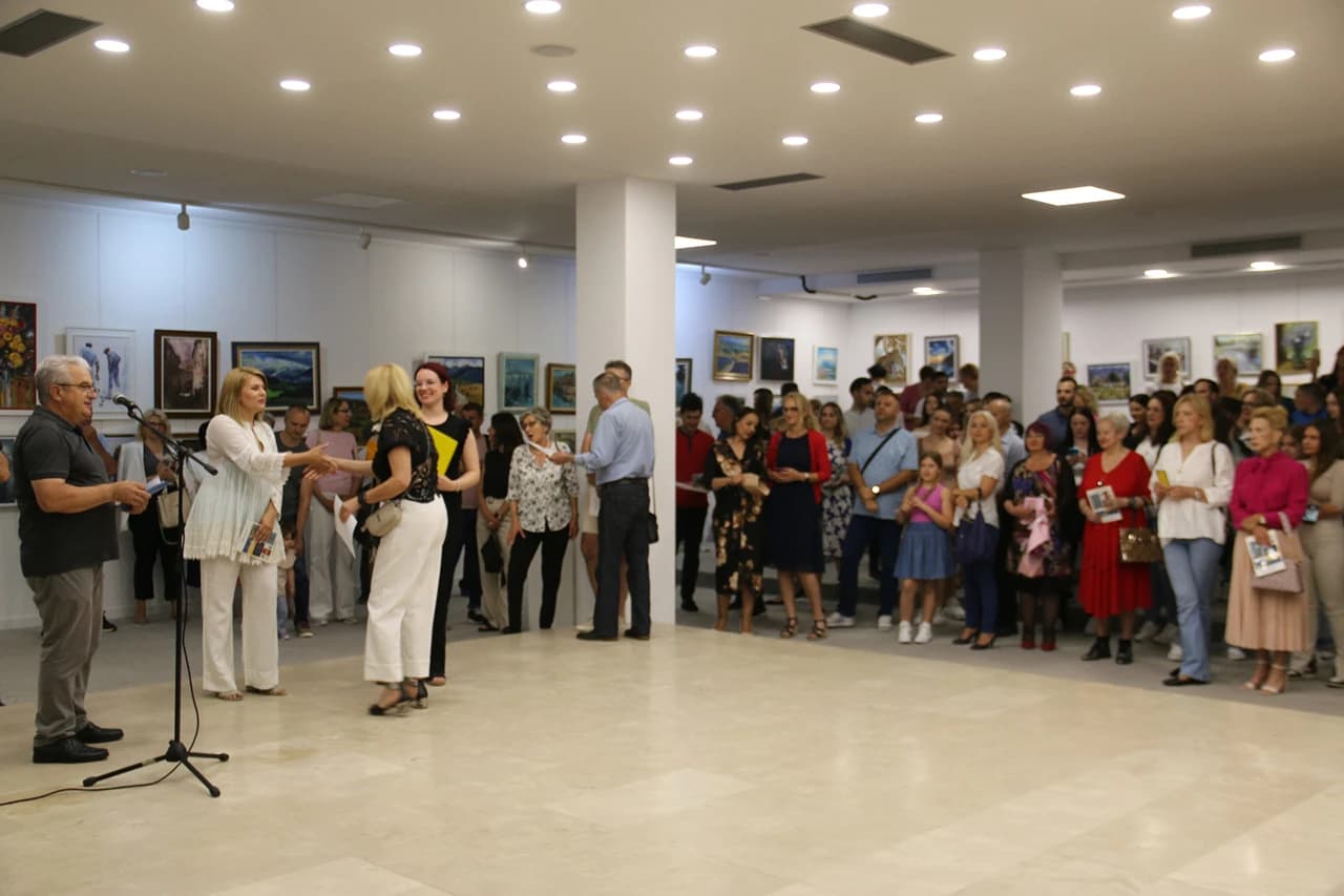 Održana završna izložba radova tečaja crtanja i slikanja galerije Michelangelo