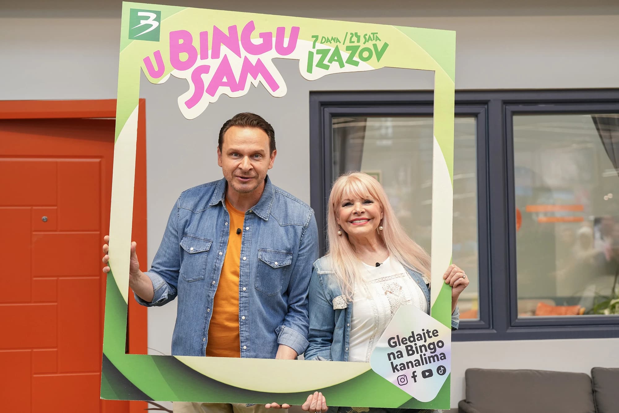 Hanka Paldum i Enis bešlagić ,,u Bingu Sam''