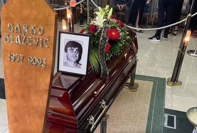Ispraćaj Darka Blaževića