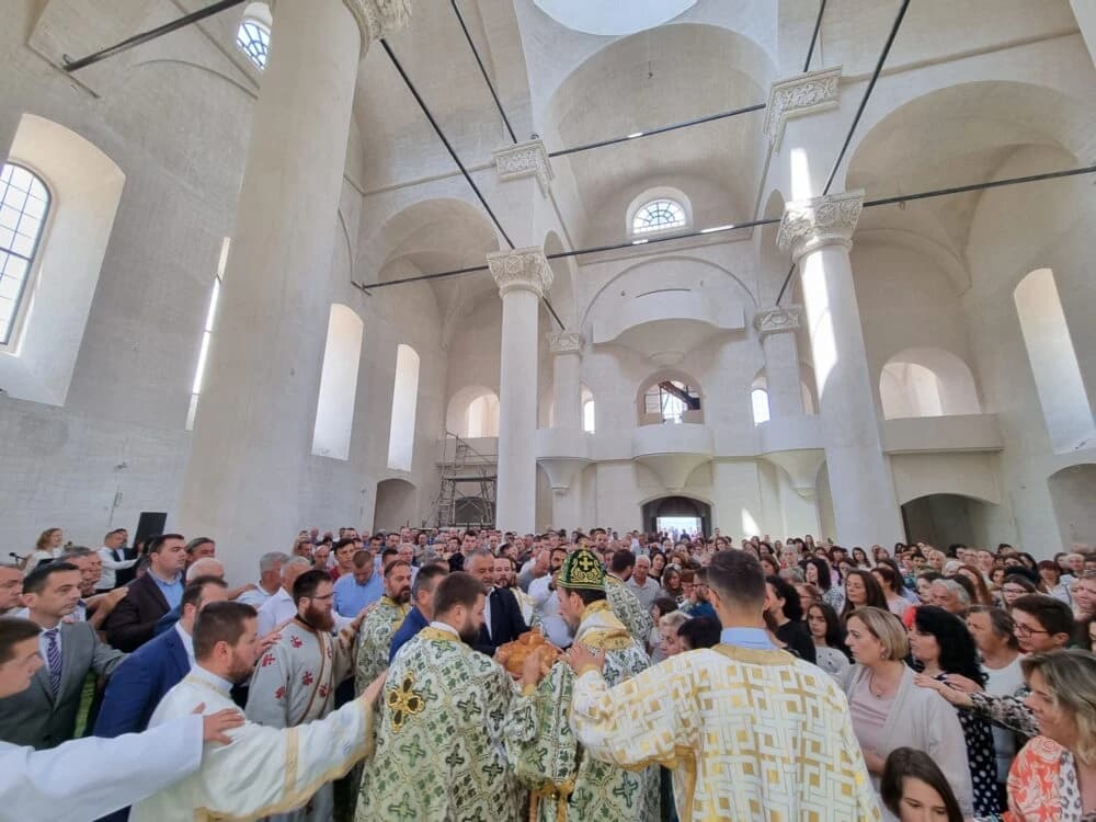 Trojčindan u Sabornoj crkvi u Mostaru