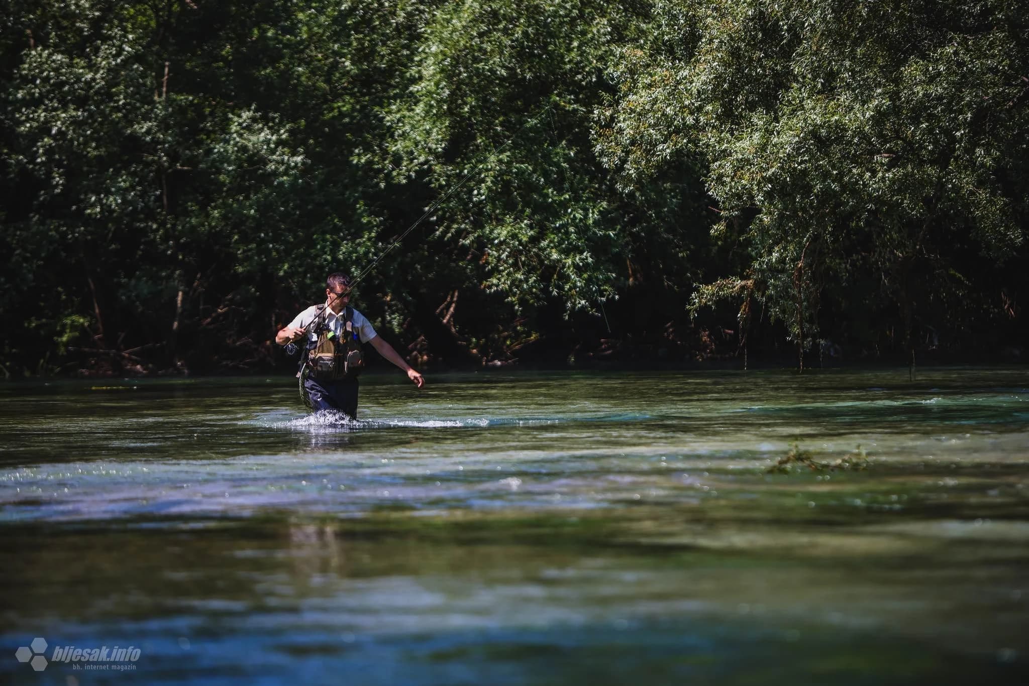 Prvenstvo SRS FBIH u mušičarenju na rijeci Buni