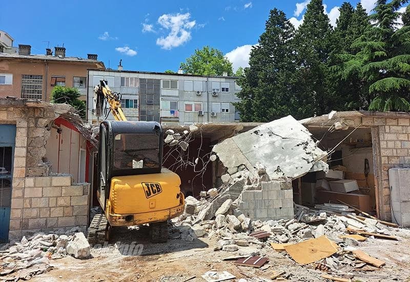 Demolicija u Zagrebačkoj ulici