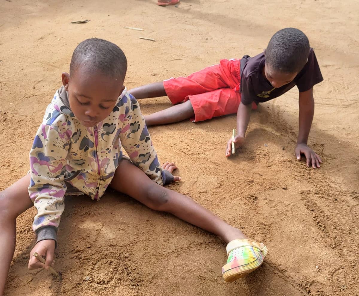 Zorica Pandža na volontiranju u Africi
