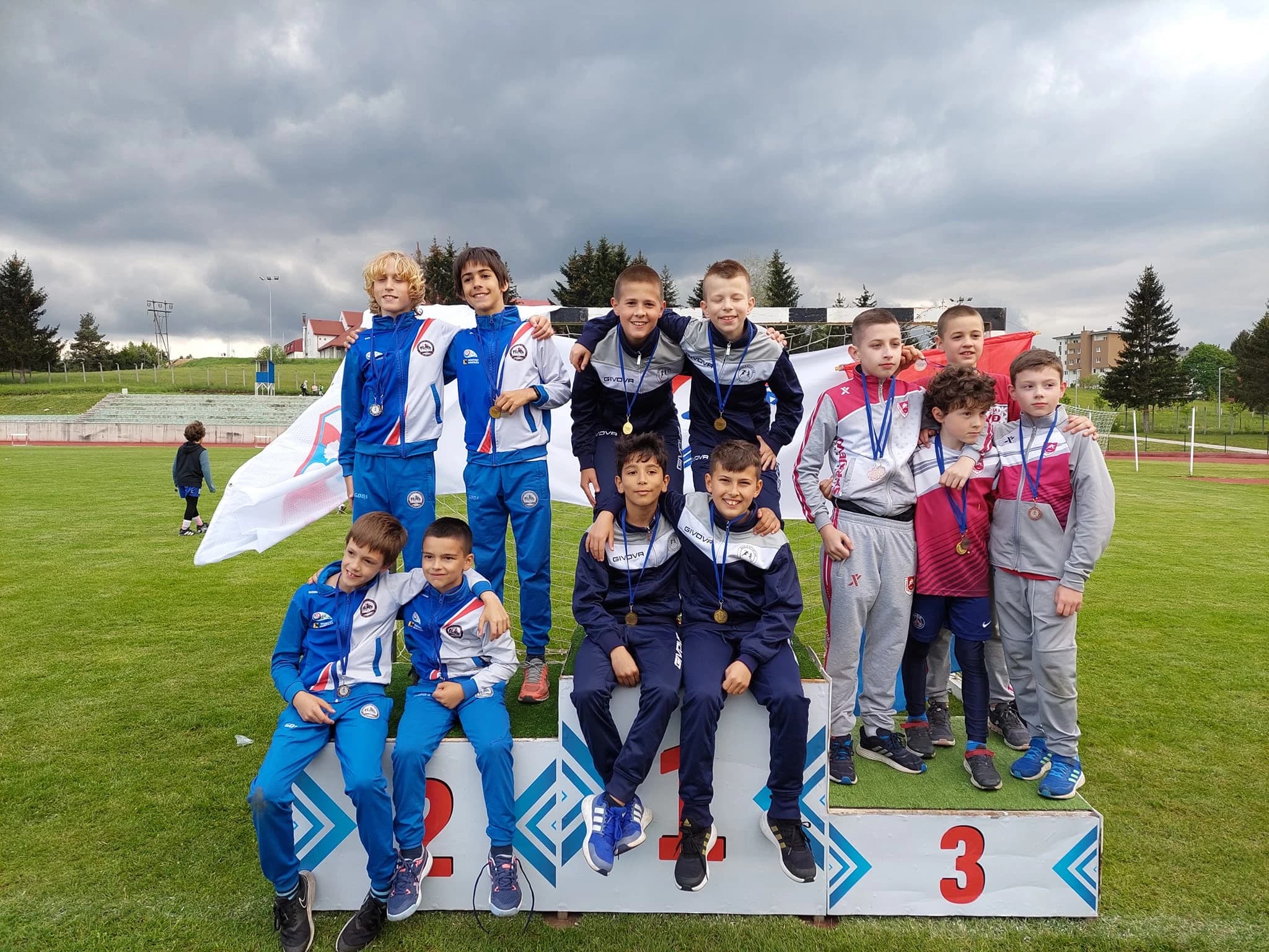 Članovi škole atletike Mostar 