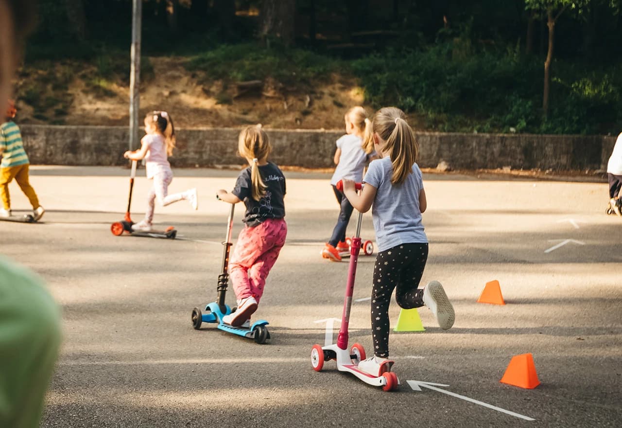 Utrka romobilima za malene Mostarce i Mostarke