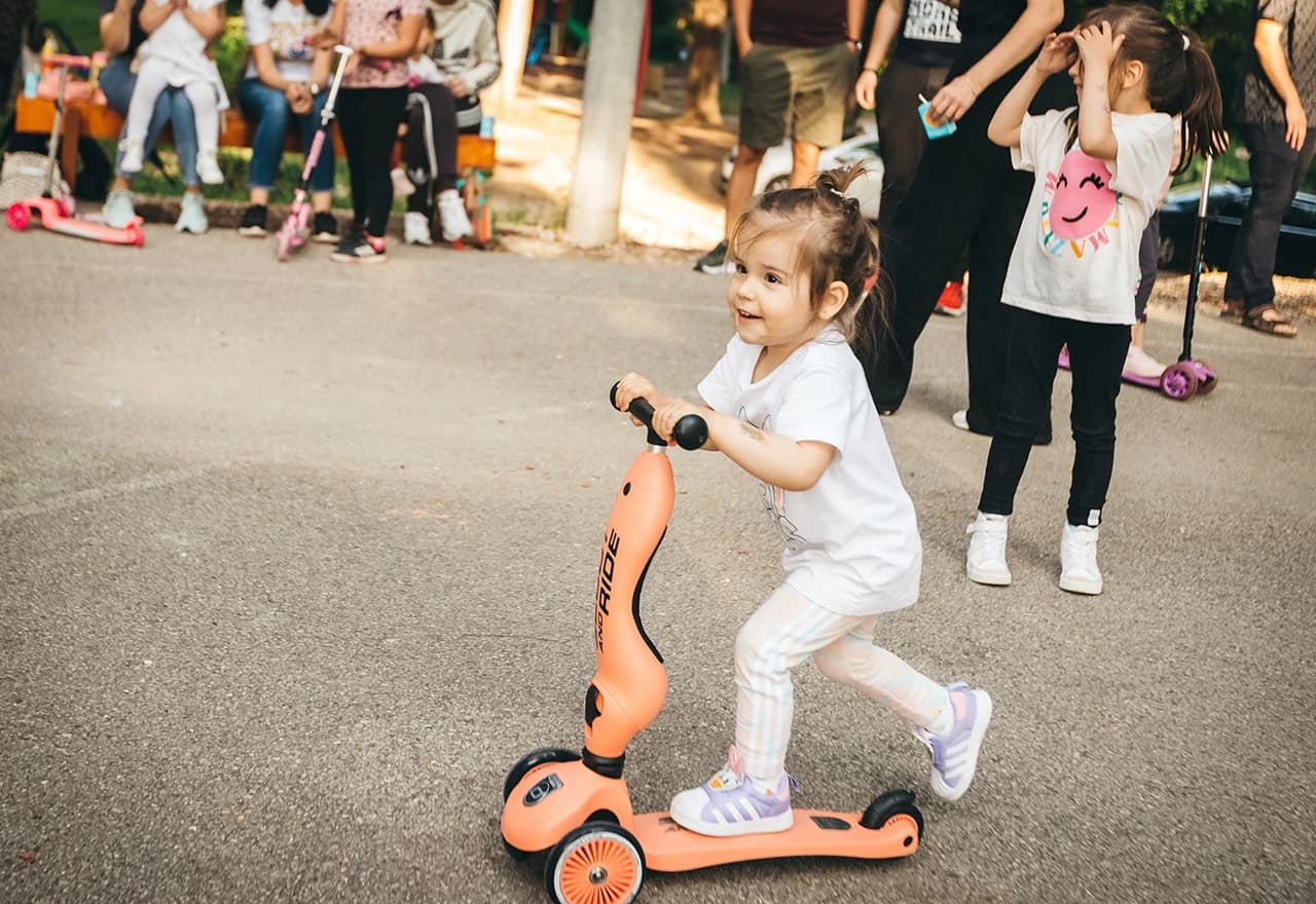Utrka romobilima za malene Mostarce i Mostarke