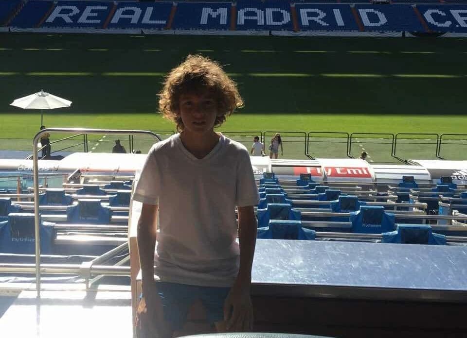 Za vrijeme boravka u kampu Real Madrida 