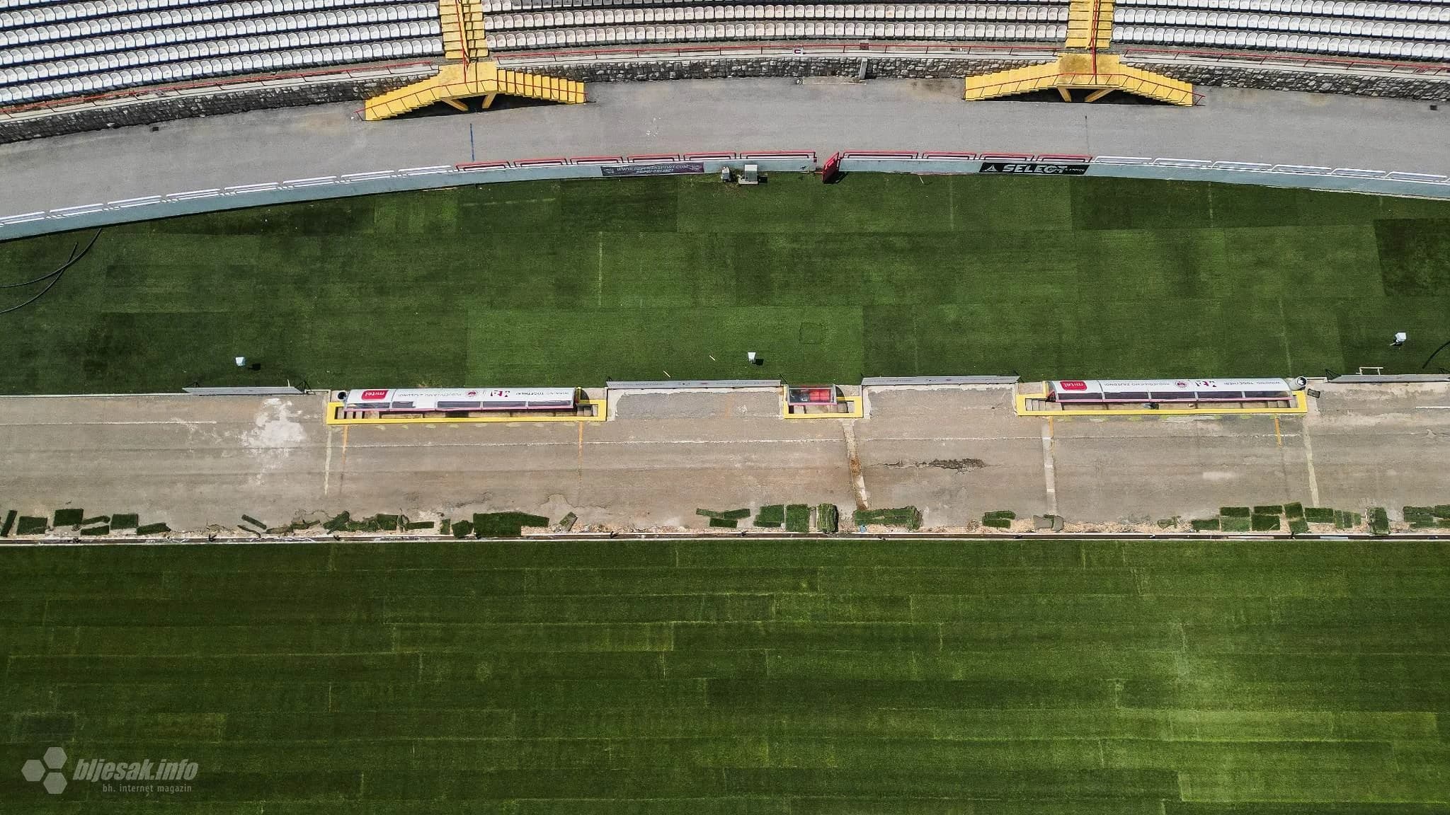 Hibridni travnjak najnovije generacije pokrio je aktualni mostarski pijesak