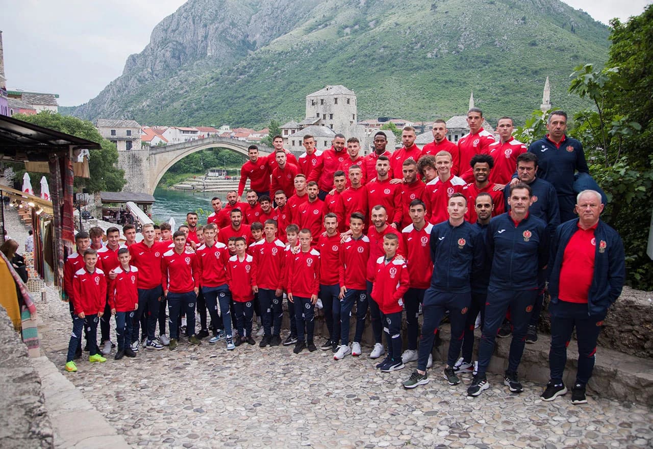 Stari most svijetlio za Velež