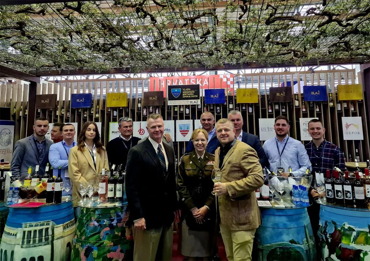 Hercegovački vinari iz Udruge Blaž na Sajmu u Mostaru