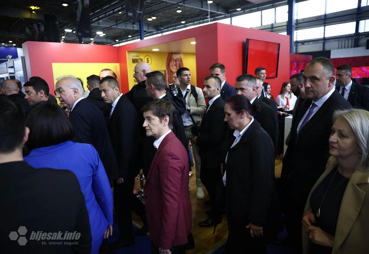 Političari u obilasku štandova na 24. međunarodnom sajmu gospodarstva Mostar