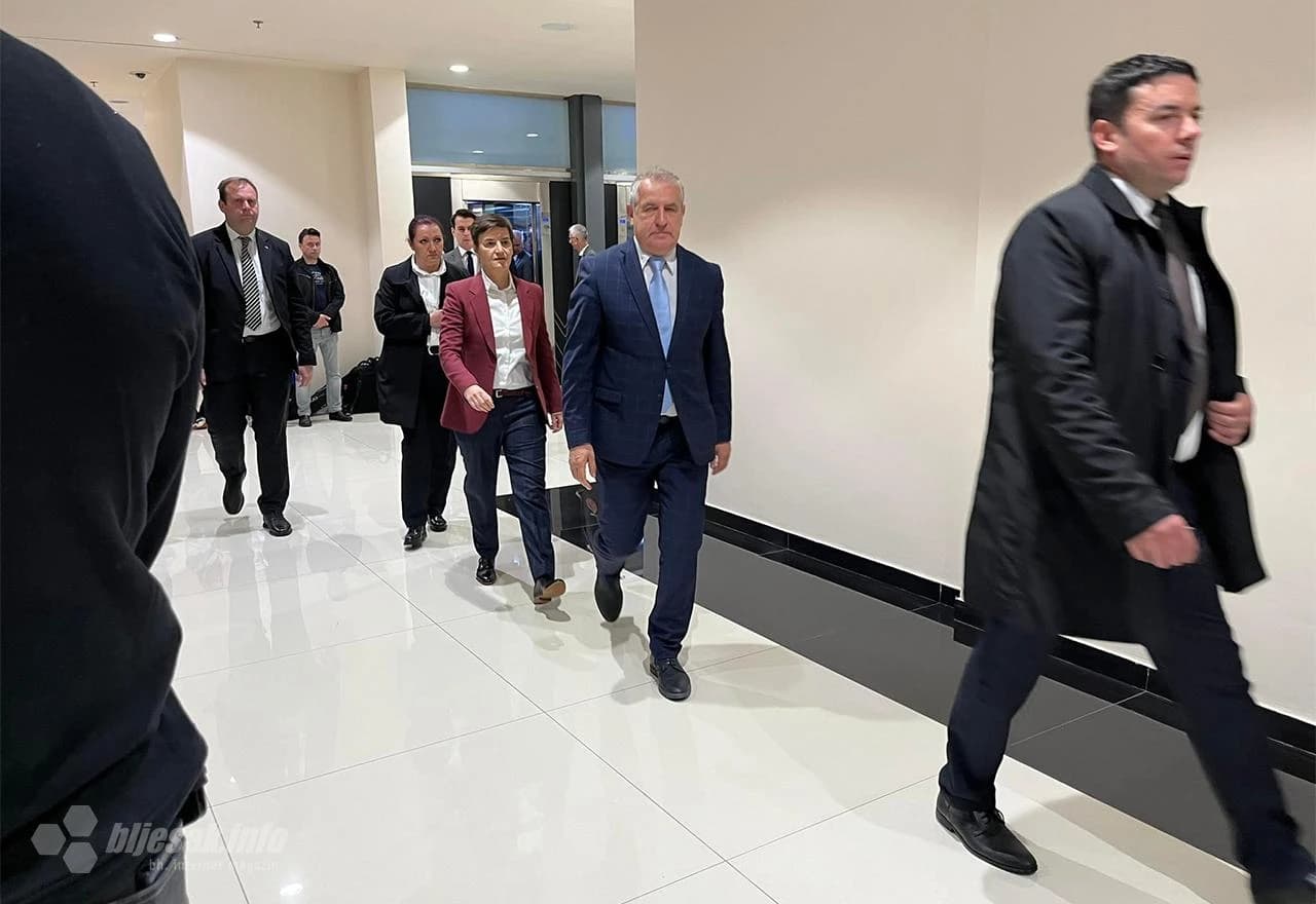 Ana Brnabić i hotelu Mepas