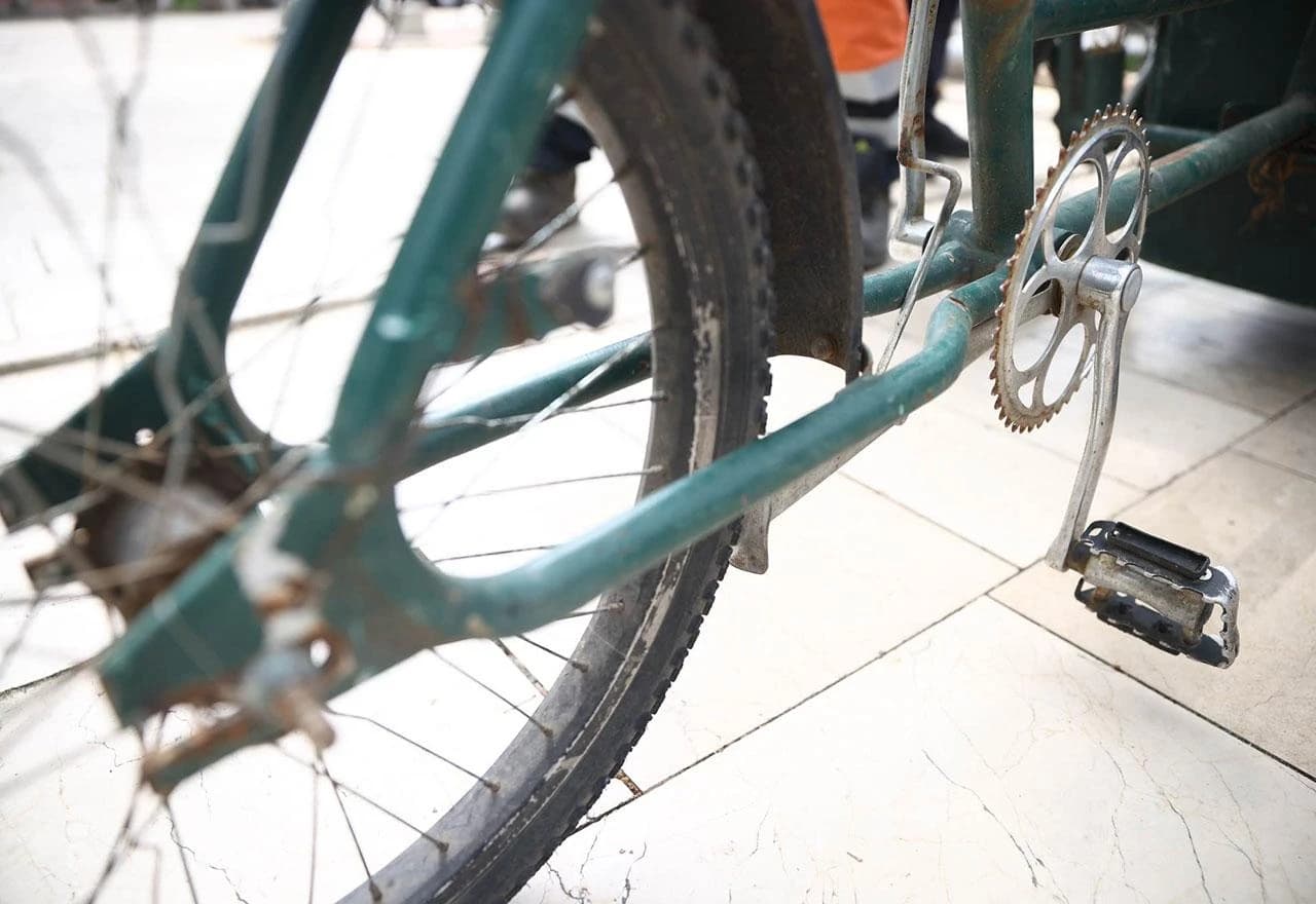 Pohabani bicikl mostarskih Parkova