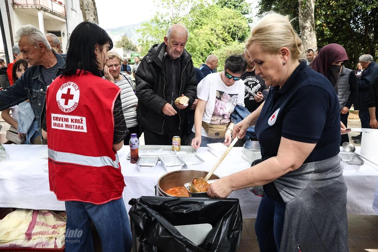 Prvosvibanjski grah u Mostaru