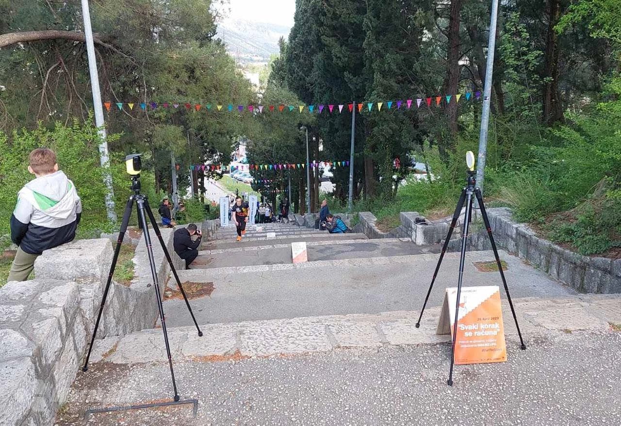 Utrka na Velikim stepenicama u Mostaru