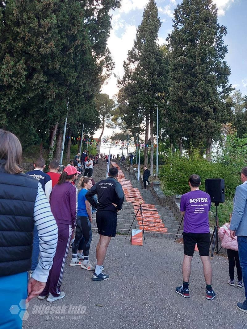 Utrka na Velikim stepenicama u Mostaru