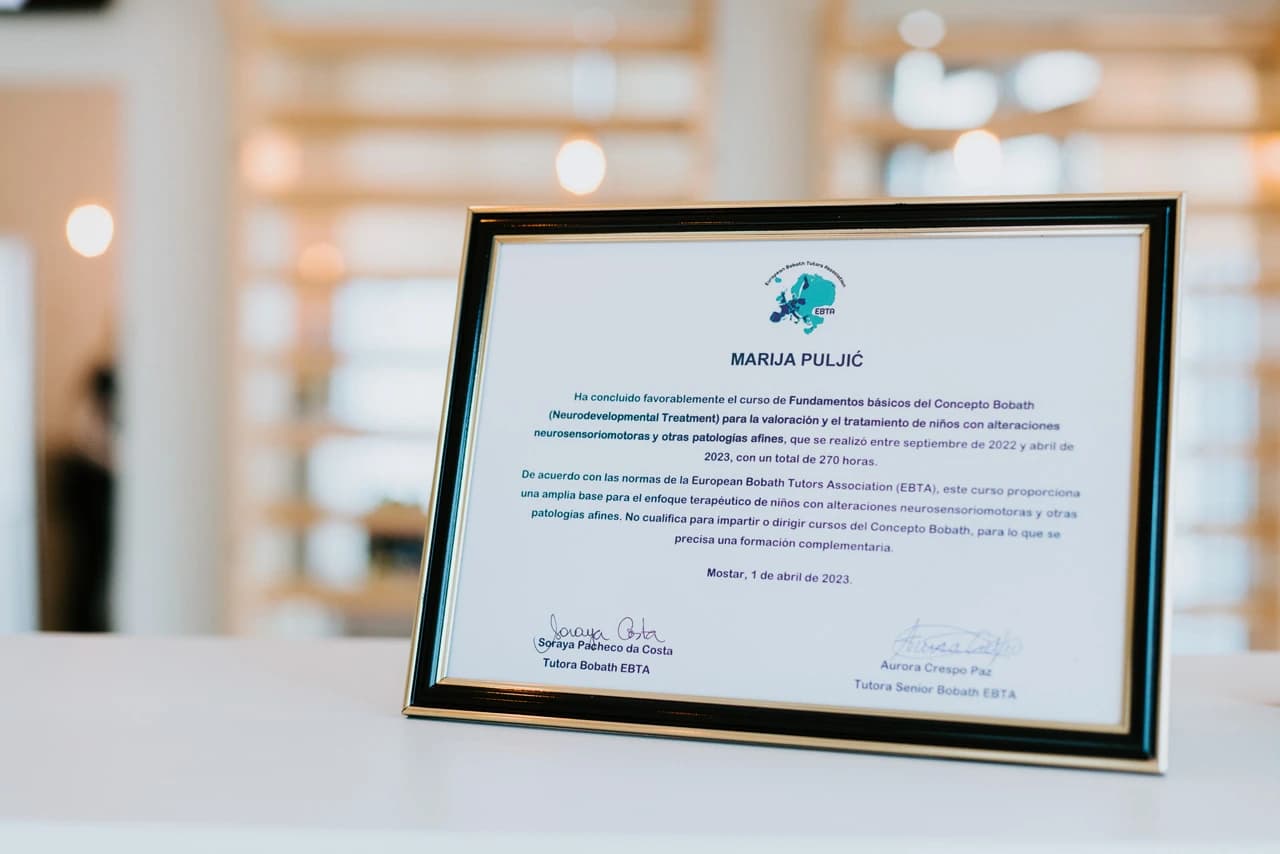 NRT Bobath za djecu u Progresso studiju