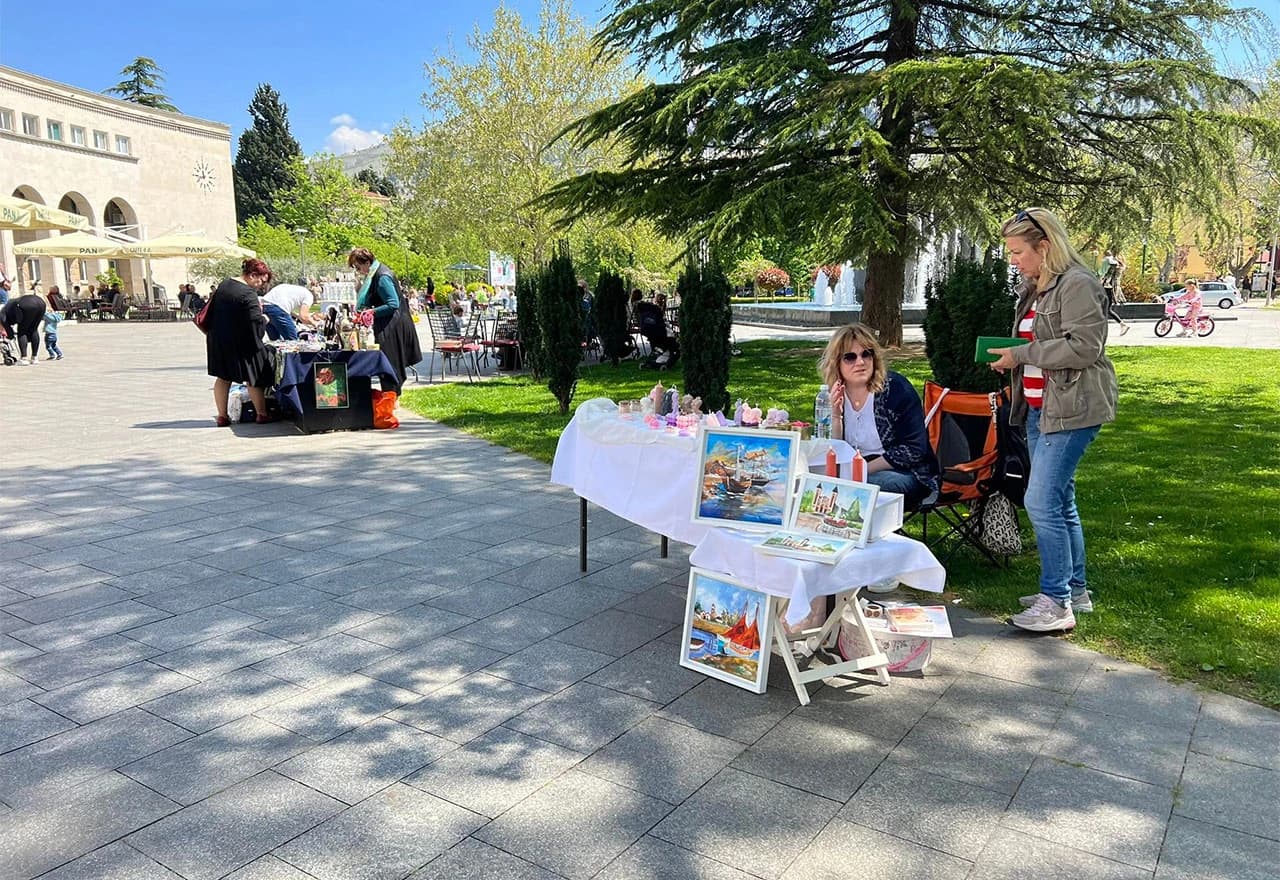 Drugi po redu sajam kreativnosti Hrabro srce održava se ispred ispred HD Herceg Stjepana Kosače