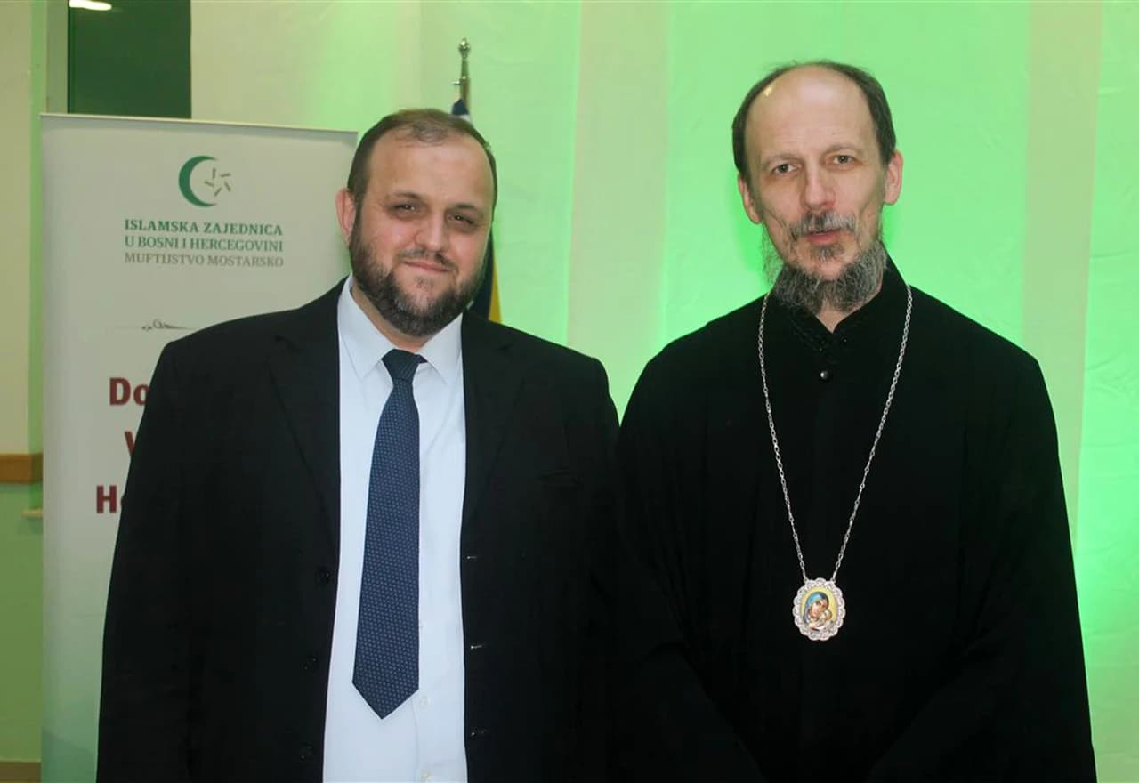 Mostarski muftija Salem ef. Dedovića priredio Bajramski prijam