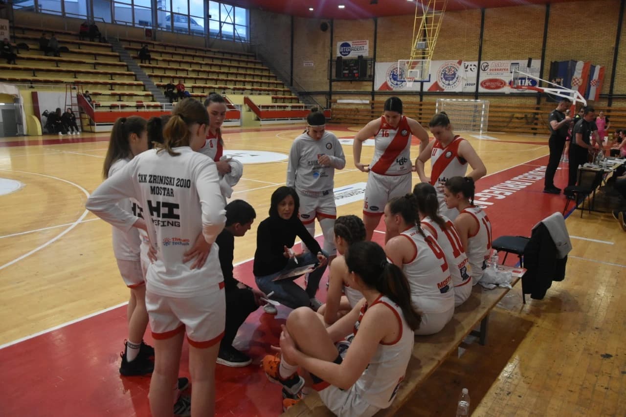 Time  out domaćih košarkašica 