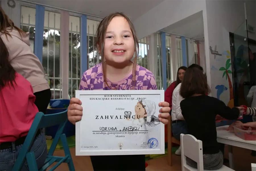 Mostarski studenti posjetili splitsku udrugu Anđeli