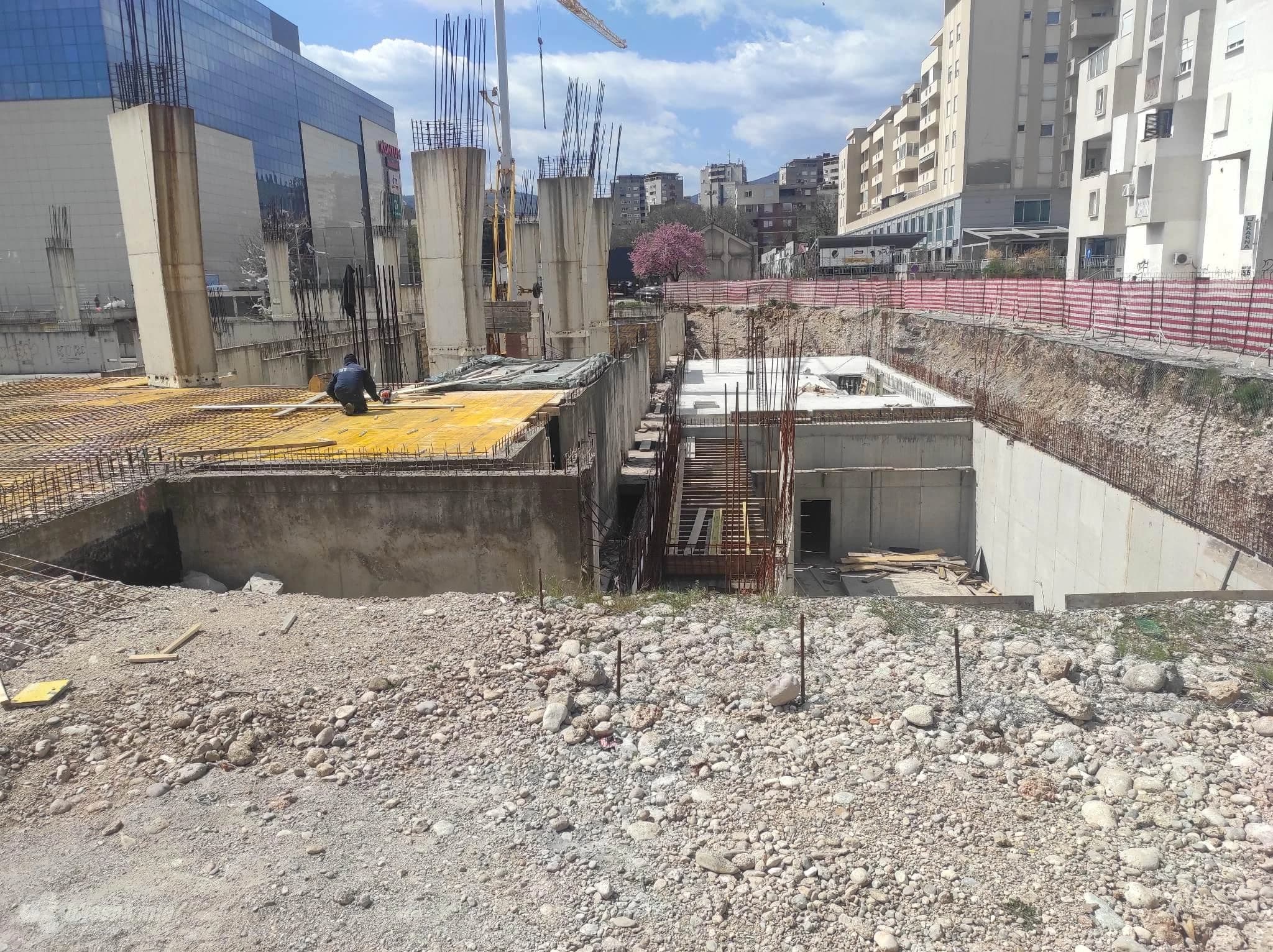 Radovi na sportskoj dvorani u Centru 2 u punom jeku