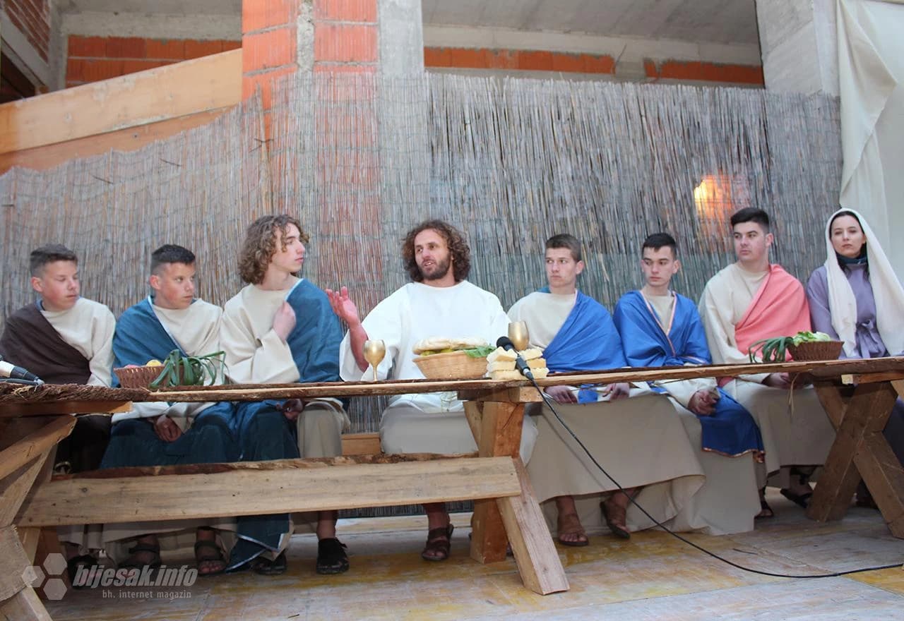 U Domanovićima kod Čapljine uprizorena Muka Gospodinova