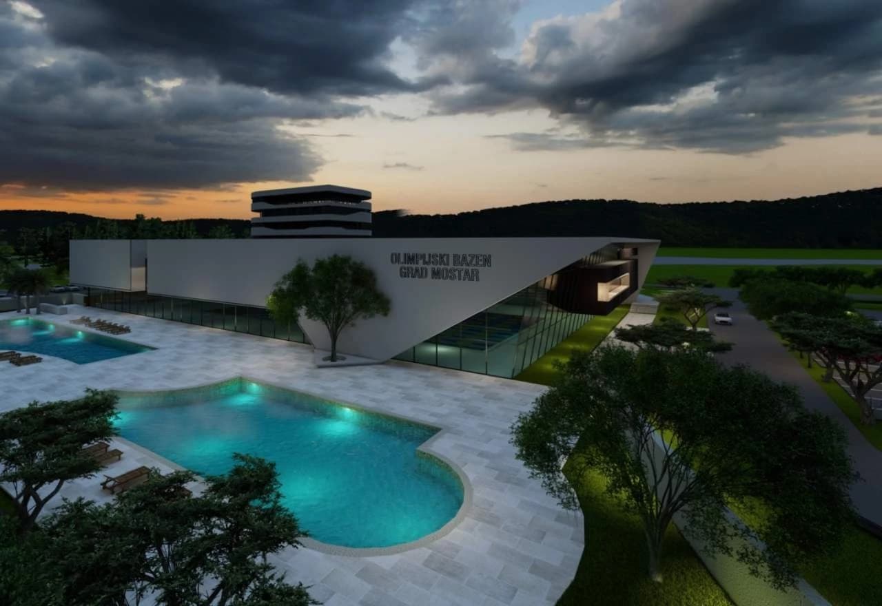 Evo kako će izgledati olimpijski bazen u Mostaru 