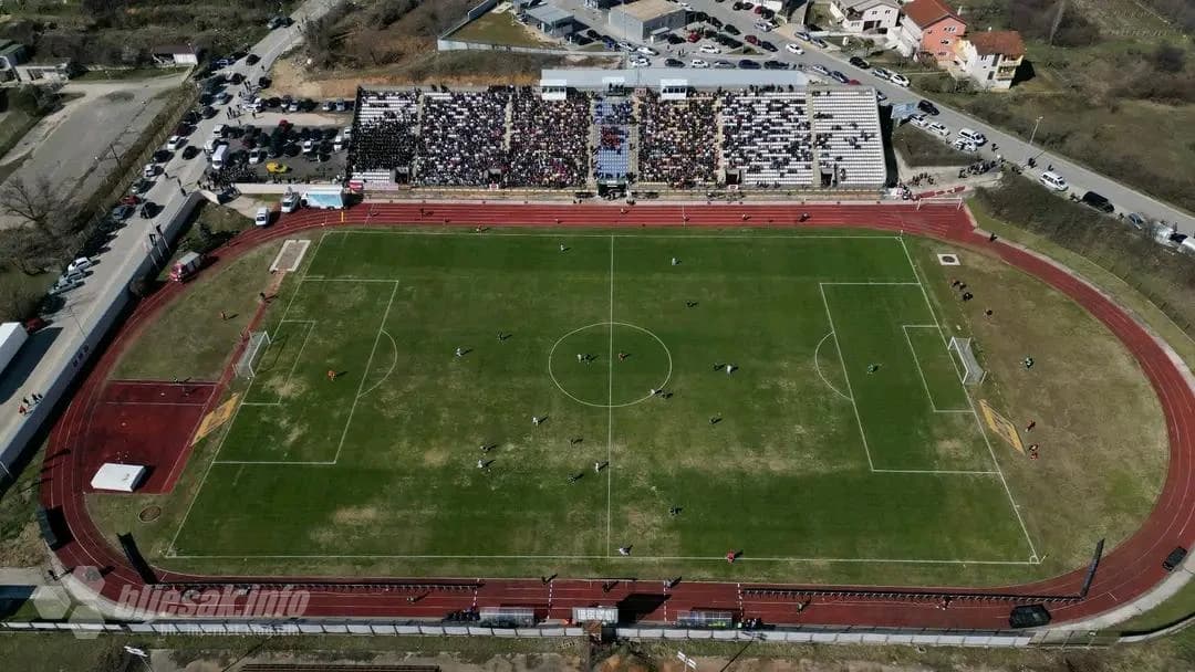 Stadion Bare iz "ptičje perspektive"