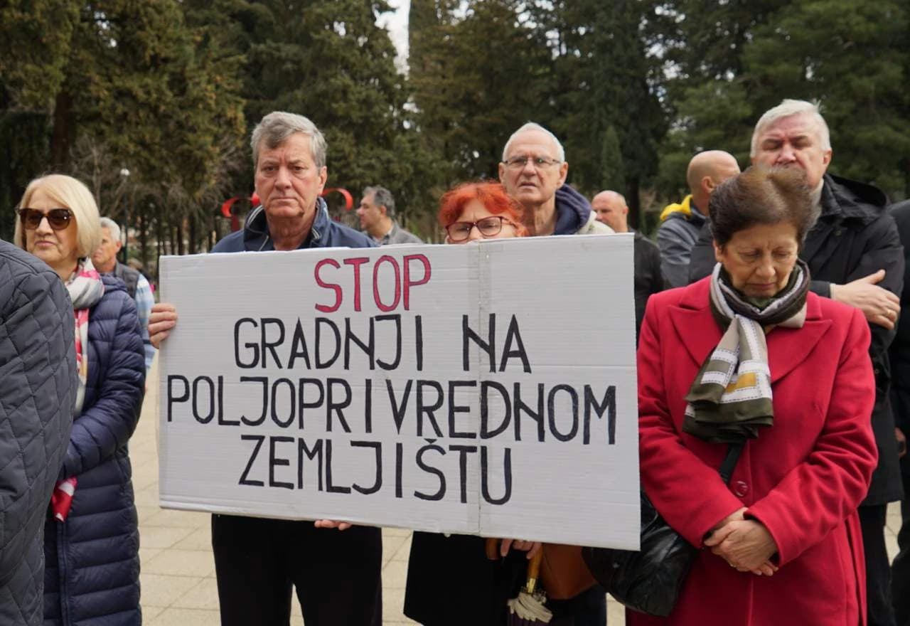 Prosvjed građana Trebinja