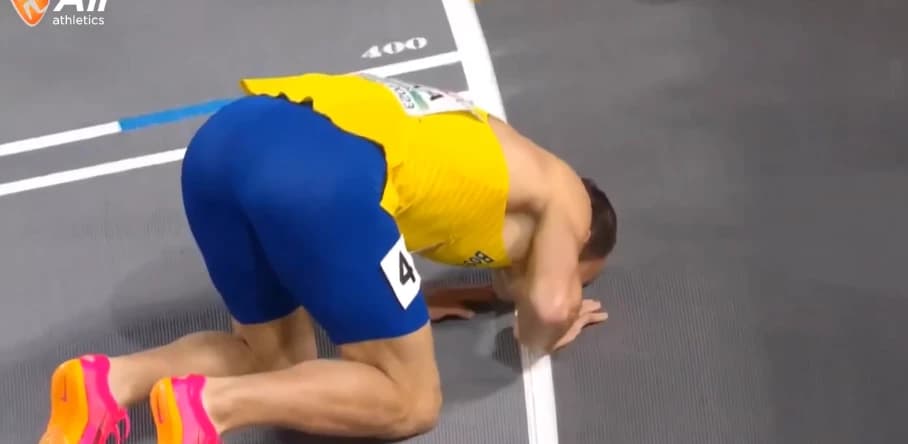 Amel Tuka pao na sedžadu nakon sjajne utrke