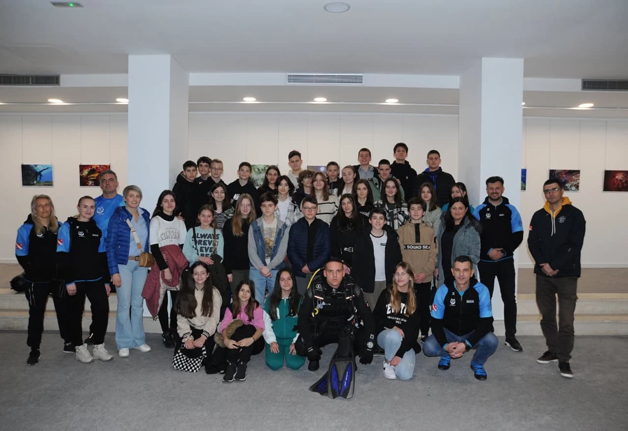 Mostarski školarci učili o čarobnom svijetu ronjenja