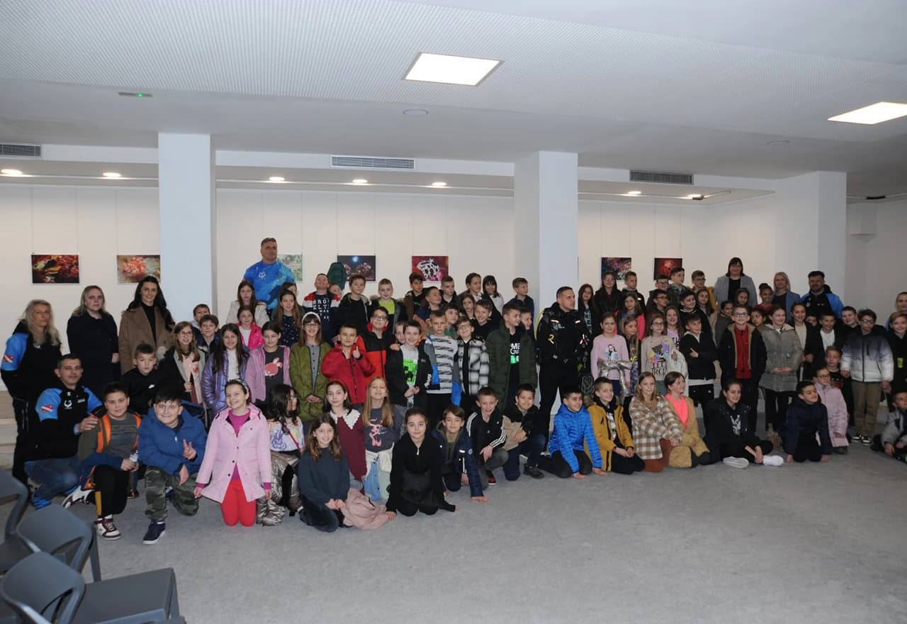 Mostarski školarci učili o čarobnom svijetu ronjenja