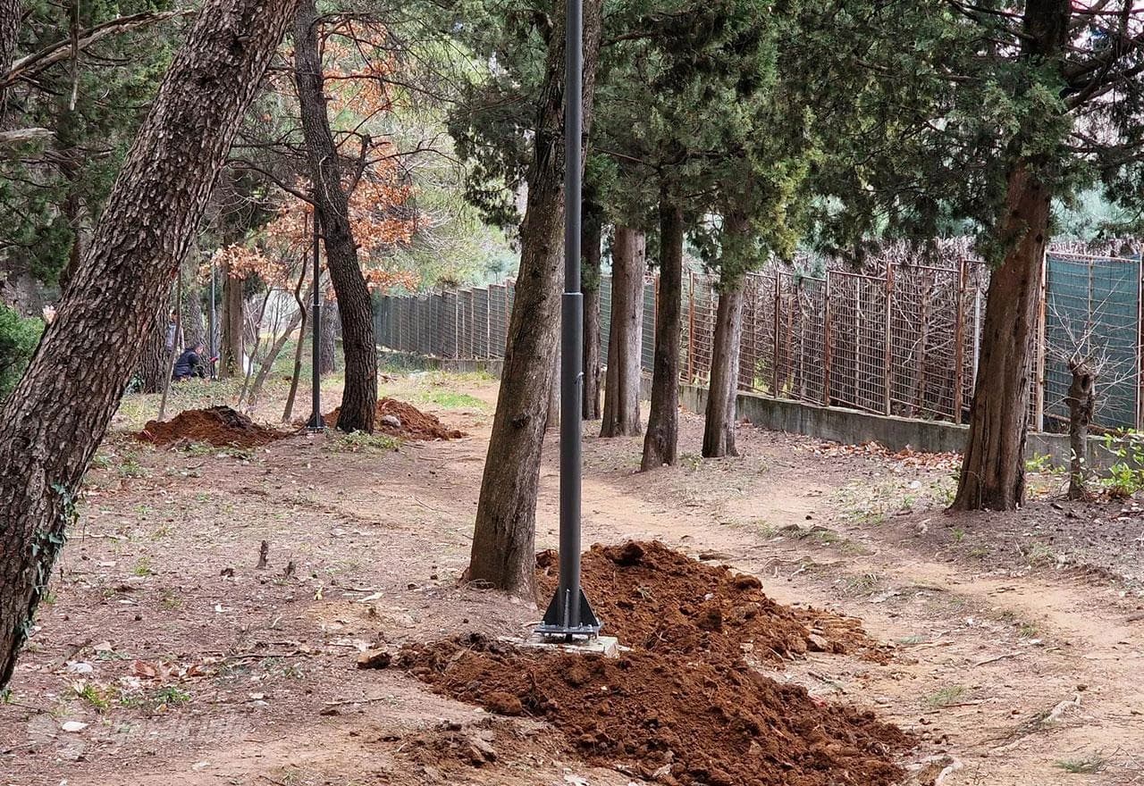 Rasvjeta na Trimuši