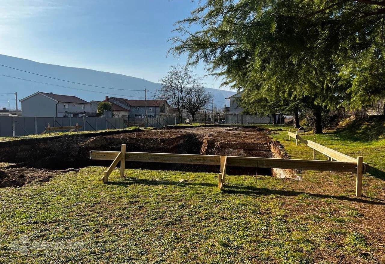 Pripremni radovi na izgradnji Osnovne škole Vojno