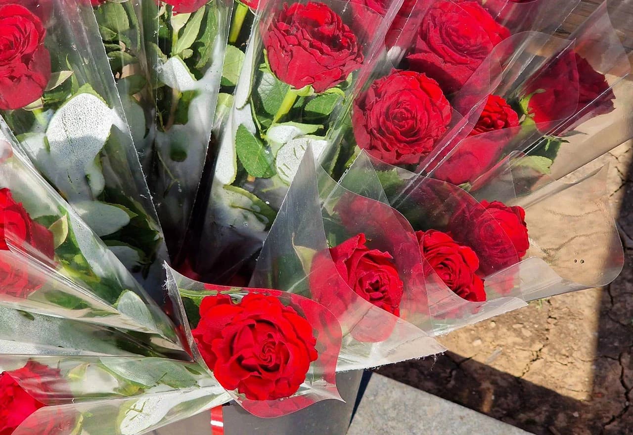 Cvjetni aranžmani na ulicama u Mostaru