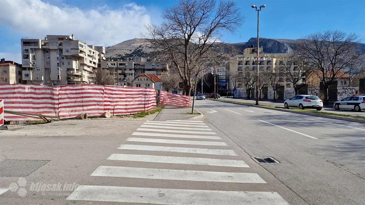 Posljedice vjetra u Mostaru