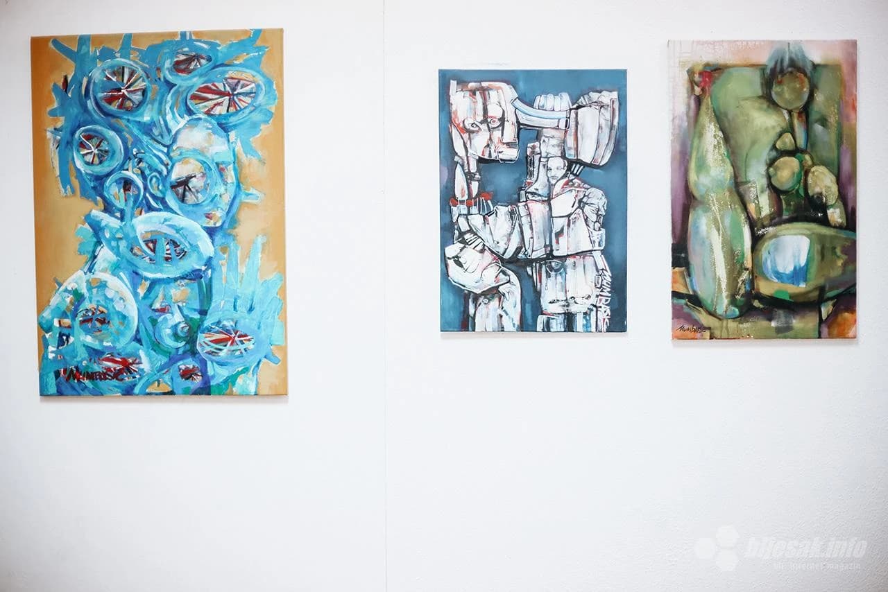 Neka od Damirovih djela u Mostaru