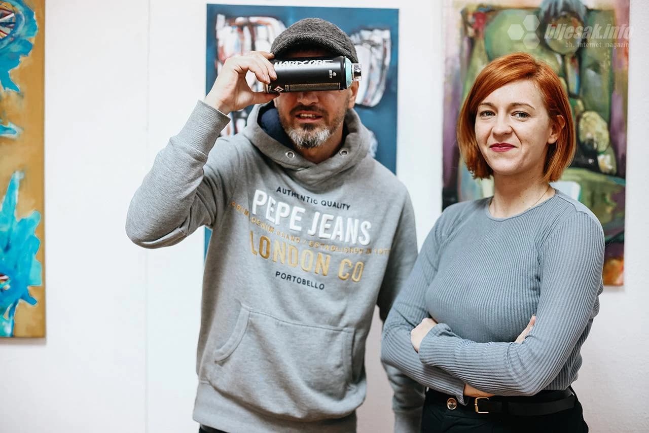 Damir Mumbašić i Marina Đapić iz Street Arts Festivala