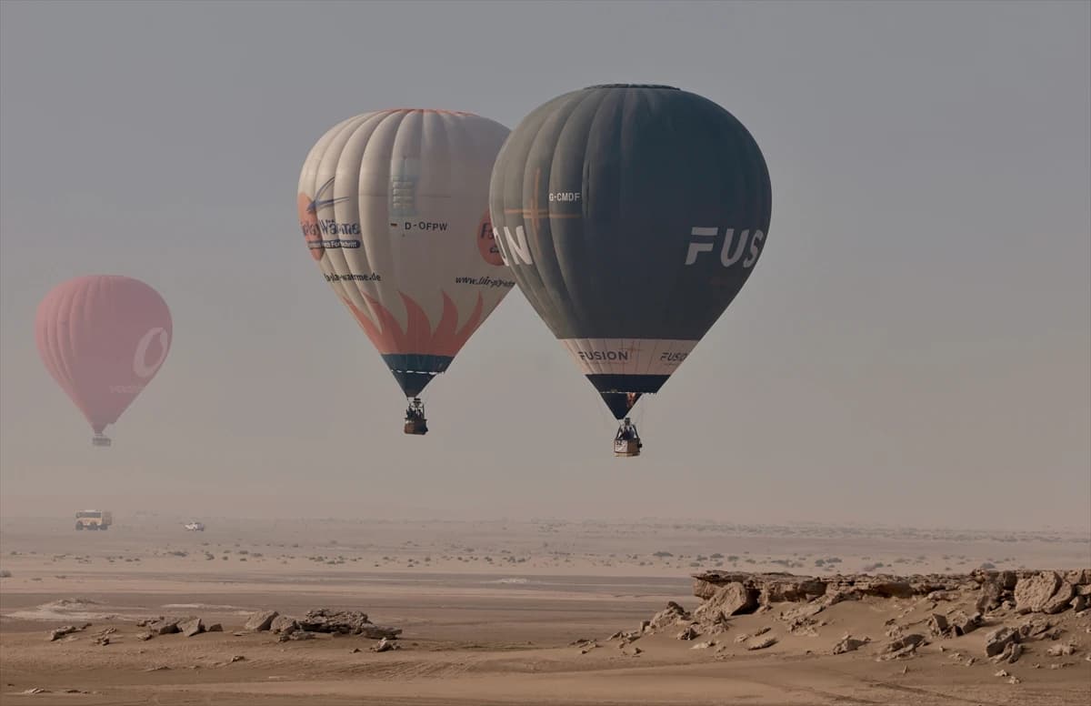  Šareni prizori na nebu iznad Dohe