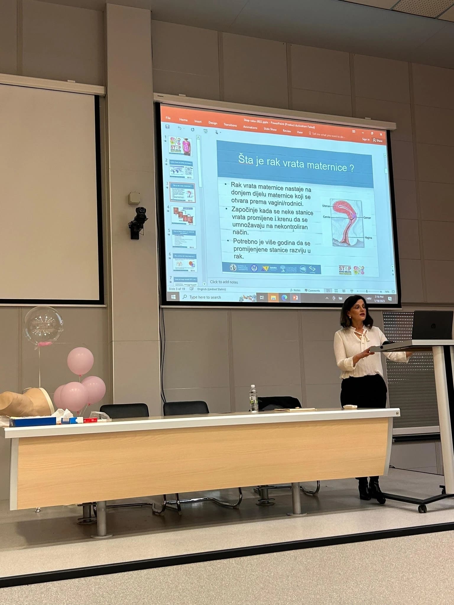 Na Medicinskom fakultetu u Mostaru održana je radionica na temu PAPA testa