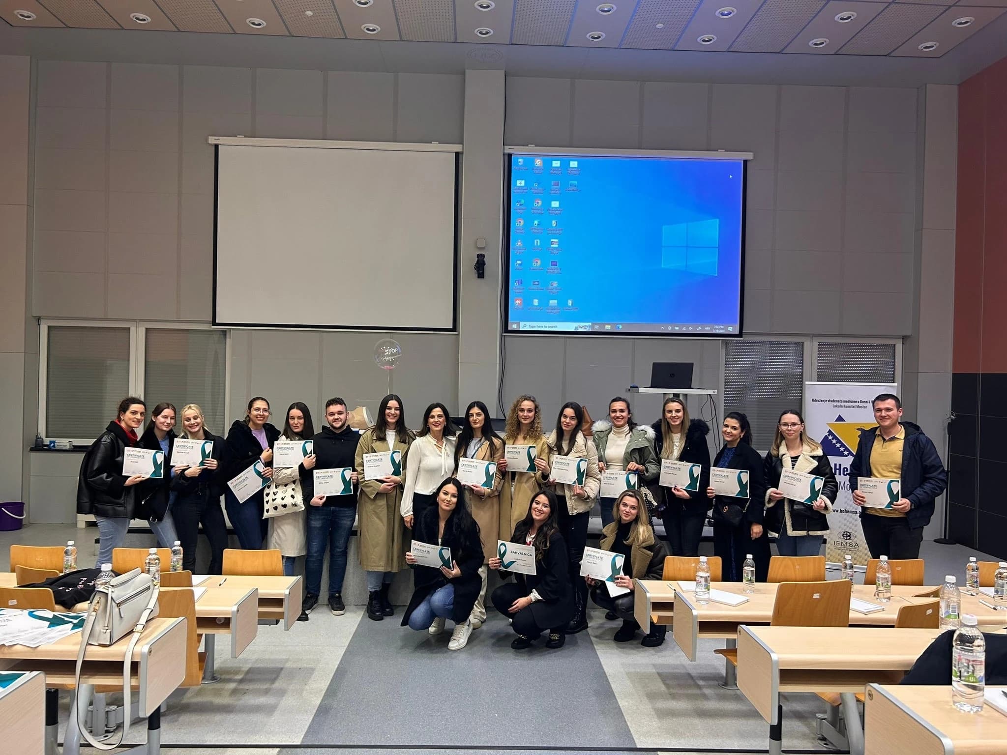 Na Medicinskom fakultetu u Mostaru održana je radionica na temu PAPA testa