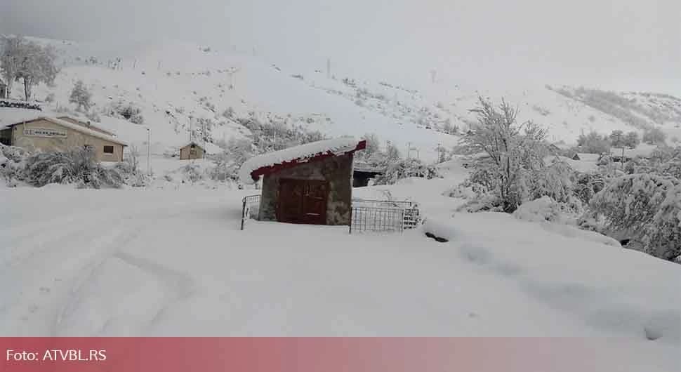 Snijeg u istočnoj Hercegovini