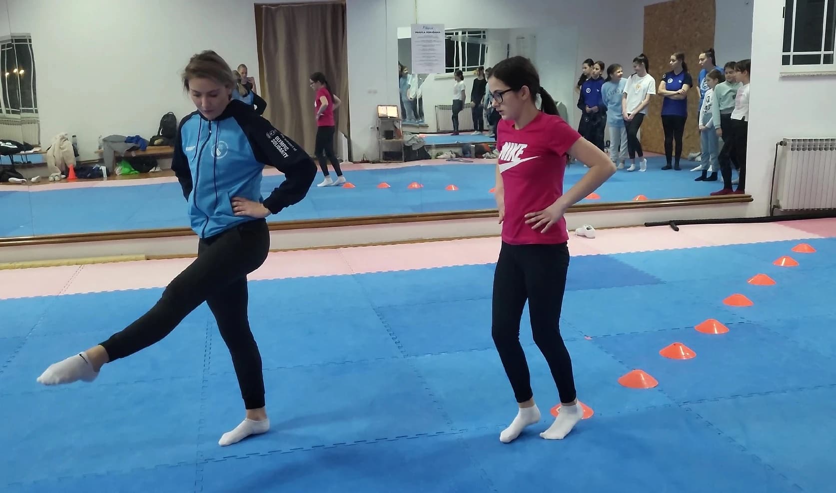 Almedina na treningu 