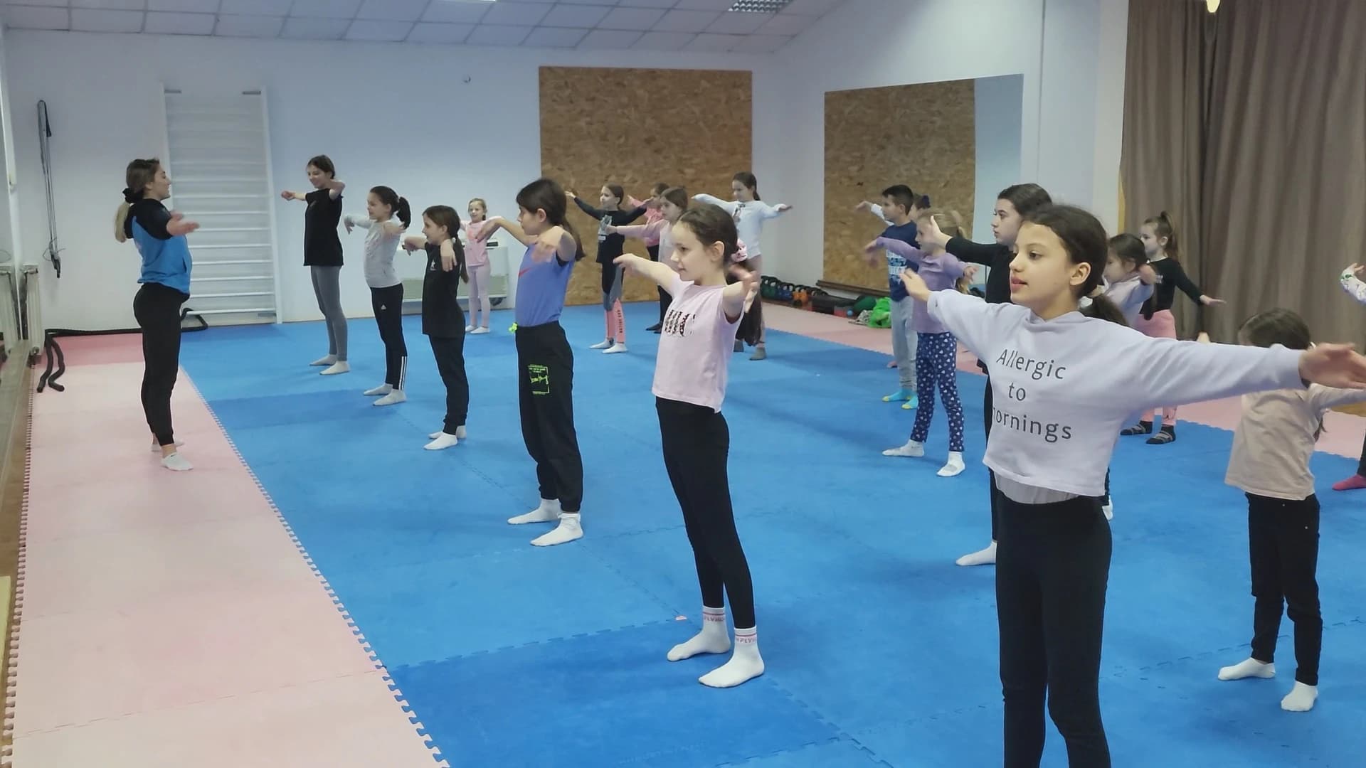 Almedina na treningu 