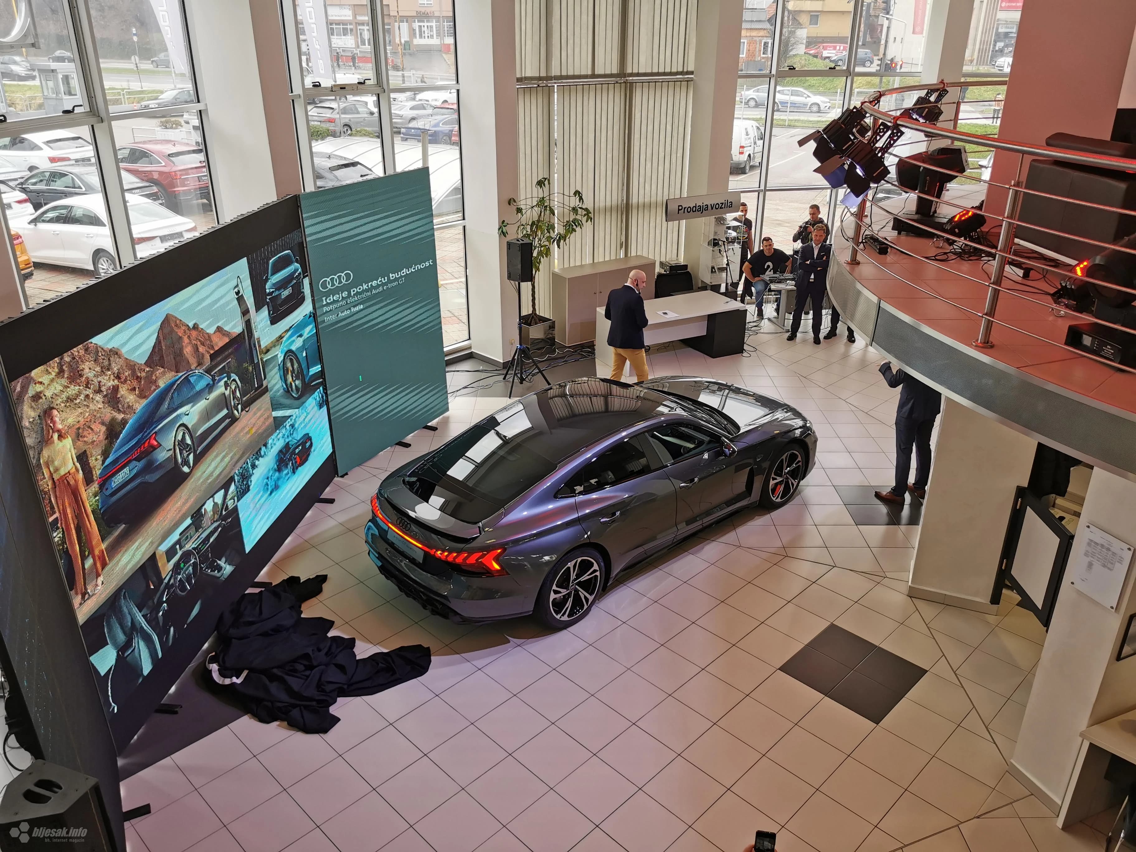 Audi predstavio brutalnu električnu zvijer - e-tron GT